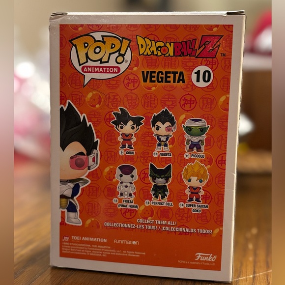 Dragon Ball Z Vegeta Funko POP! Figure - Picture 3 of 8
